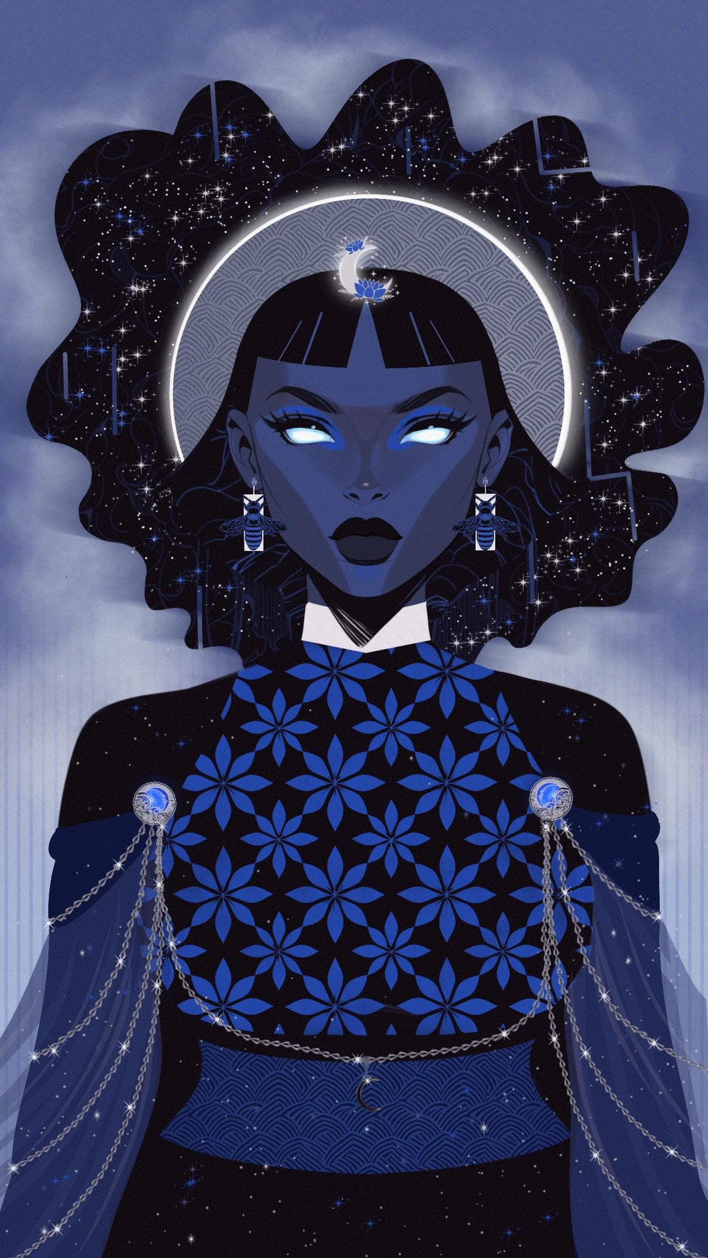 𝗖𝗼𝘀𝗺𝗶𝗰 𝗠𝘂𝘀𝗲 — 𝗖𝗲𝗹𝗲𝘀𝘁𝗶𝗮𝗹 𝗪𝗼𝗺𝗮𝗻 𝗔𝗿𝘁